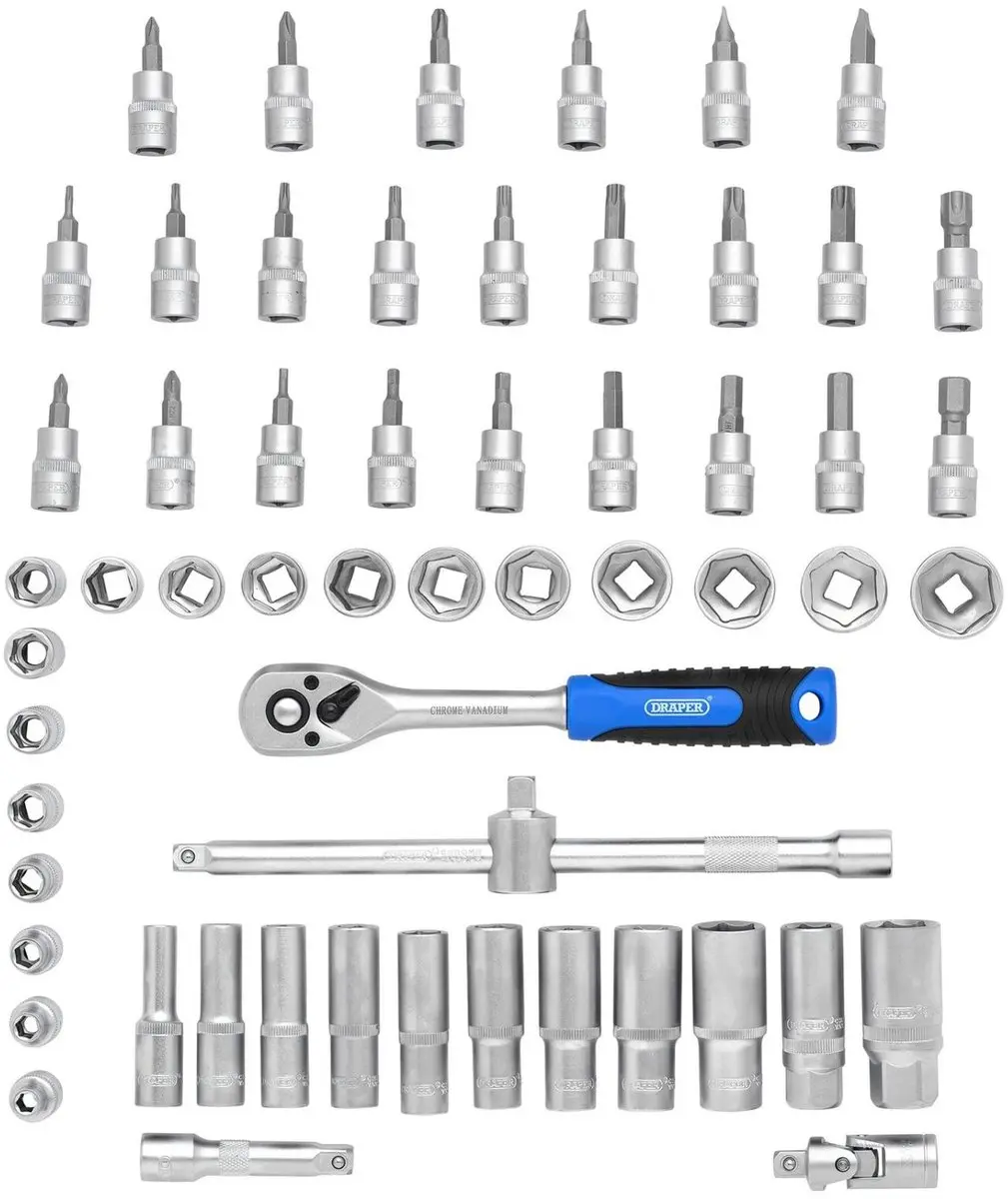 Draper 3/8" Doppenset - 58-delig