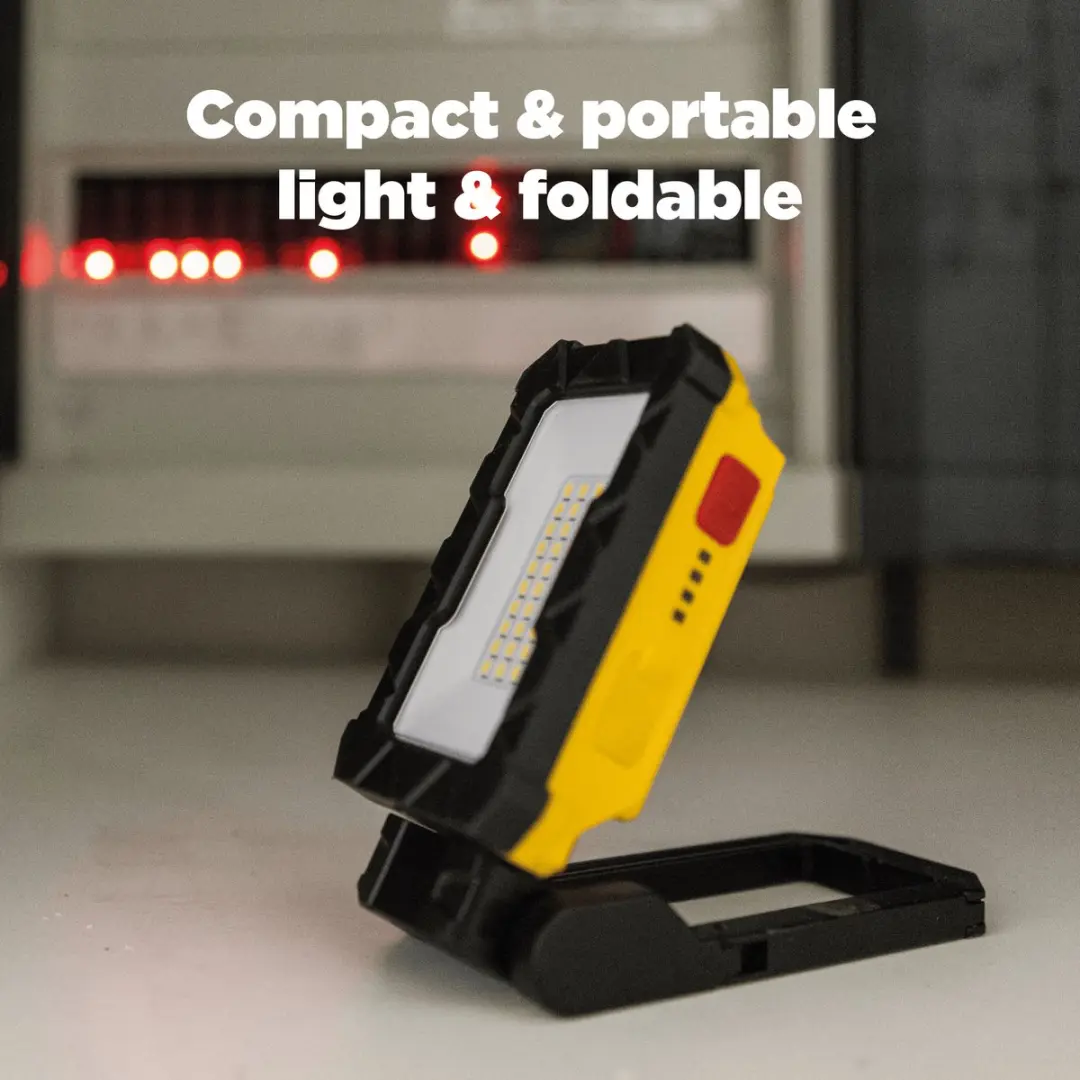 Lutec Peni Draagbaar LED Werklicht 2700 Lm - Geel