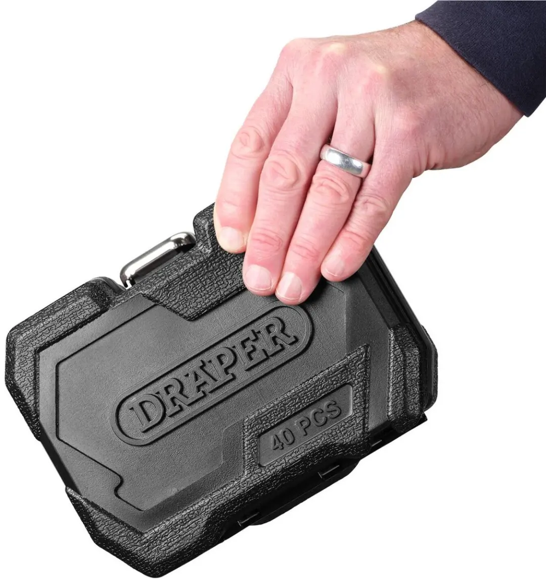 Draper HI-TORQ 1/4" Doppen- en Bitset 40-delig