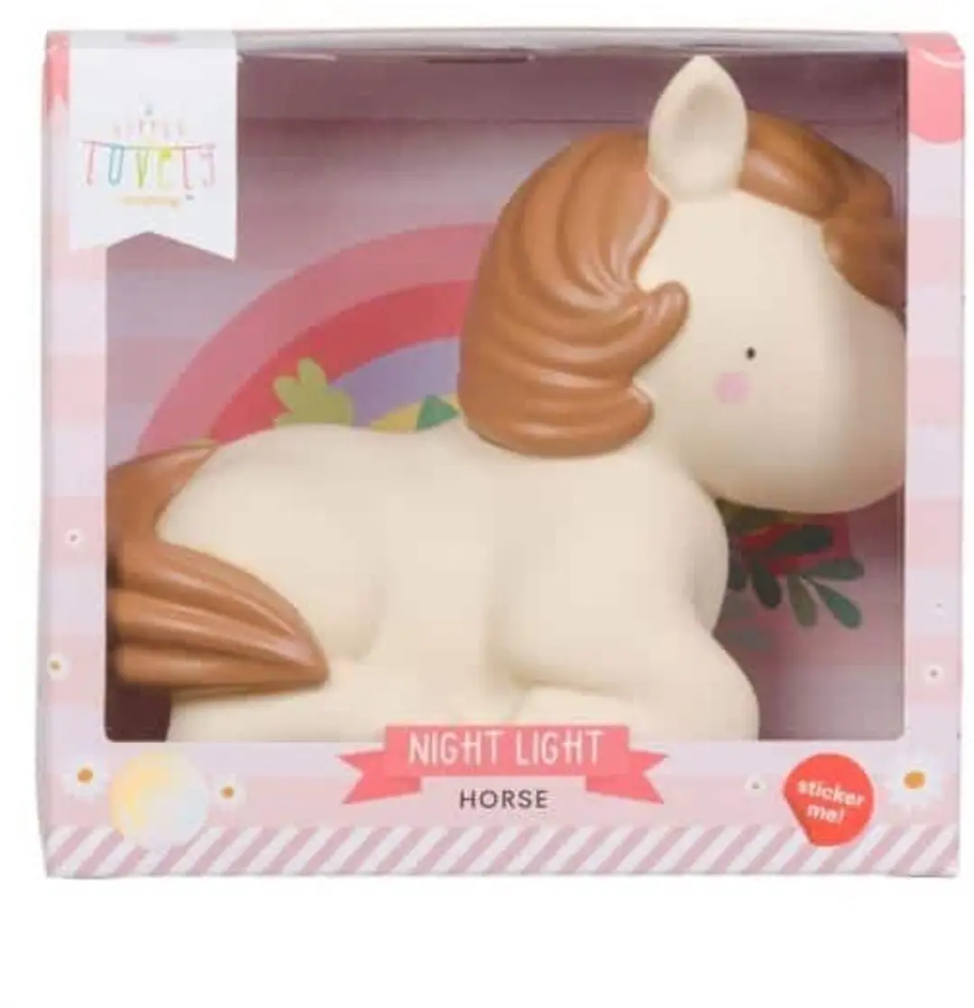 A Little Lovely Company Nachtlamp Paard - Multicolour