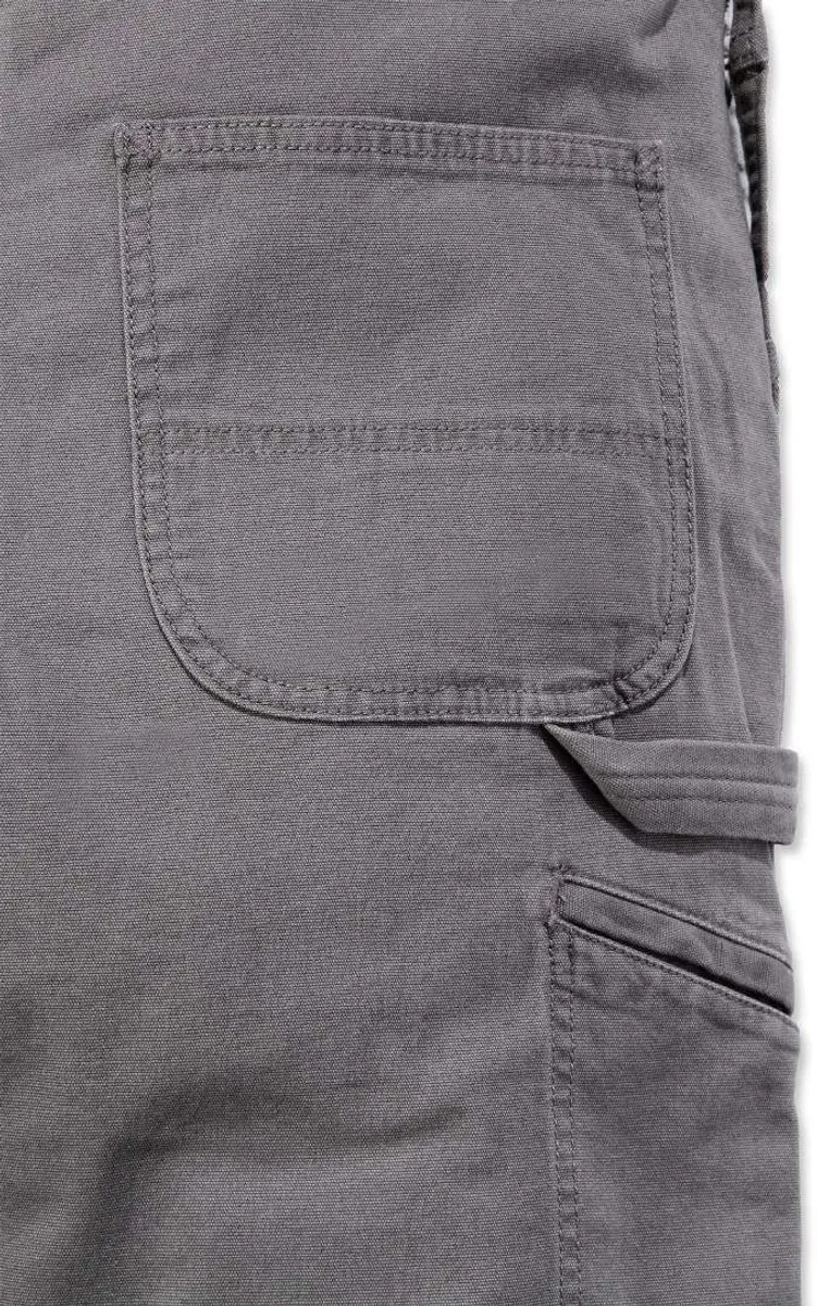 Carhartt Rugged Flex Rigby Bib Overall - Maat 48 - Grijs