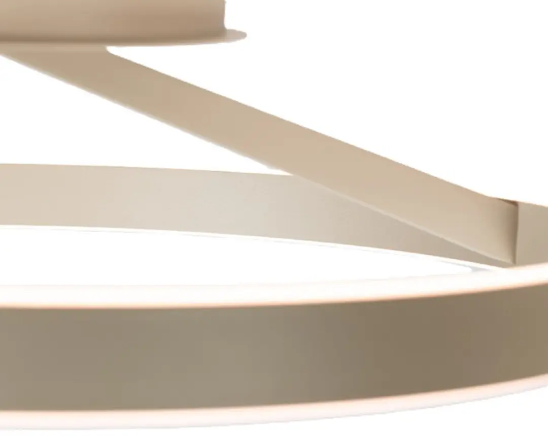 Freelight Pilota Plafondlamp Crème Ø40cm - 40W LED 1600lm 2700K - 3-staps dimbaar