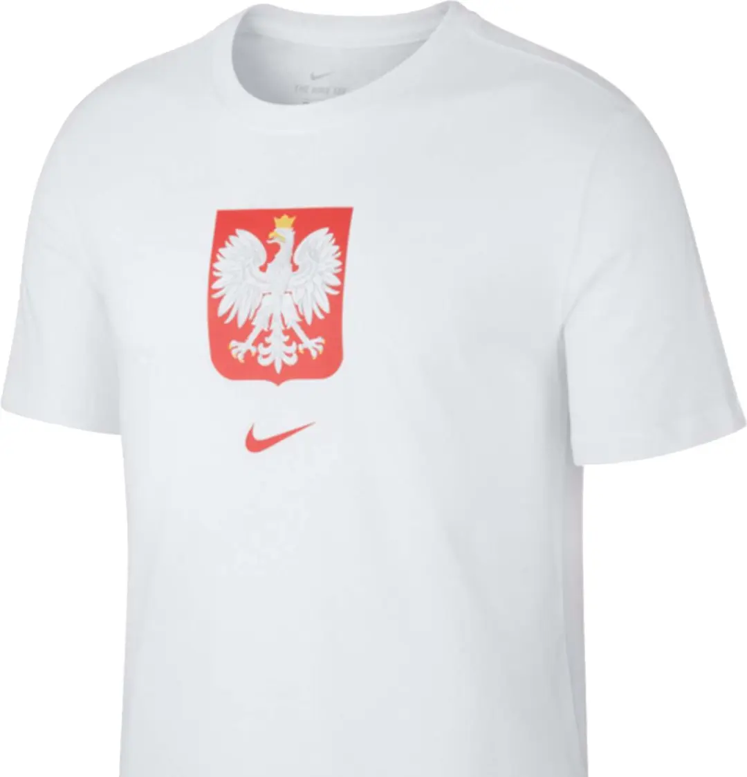 Nike Poland Crest Tee T-shirt XL - Wit