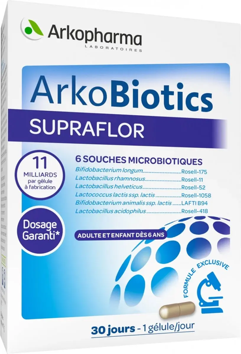 Arkopharma Supraflor Caps 30