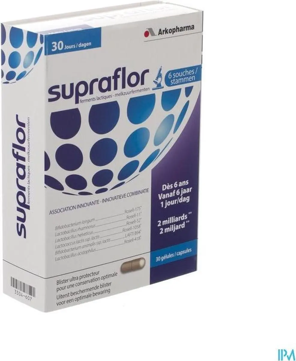Arkopharma Supraflor Caps 30 - 30 Capsules