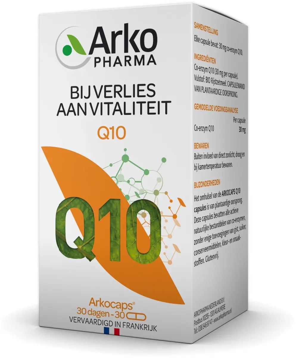 Arkopharma Arkocaps Q10 - 30 Capsules