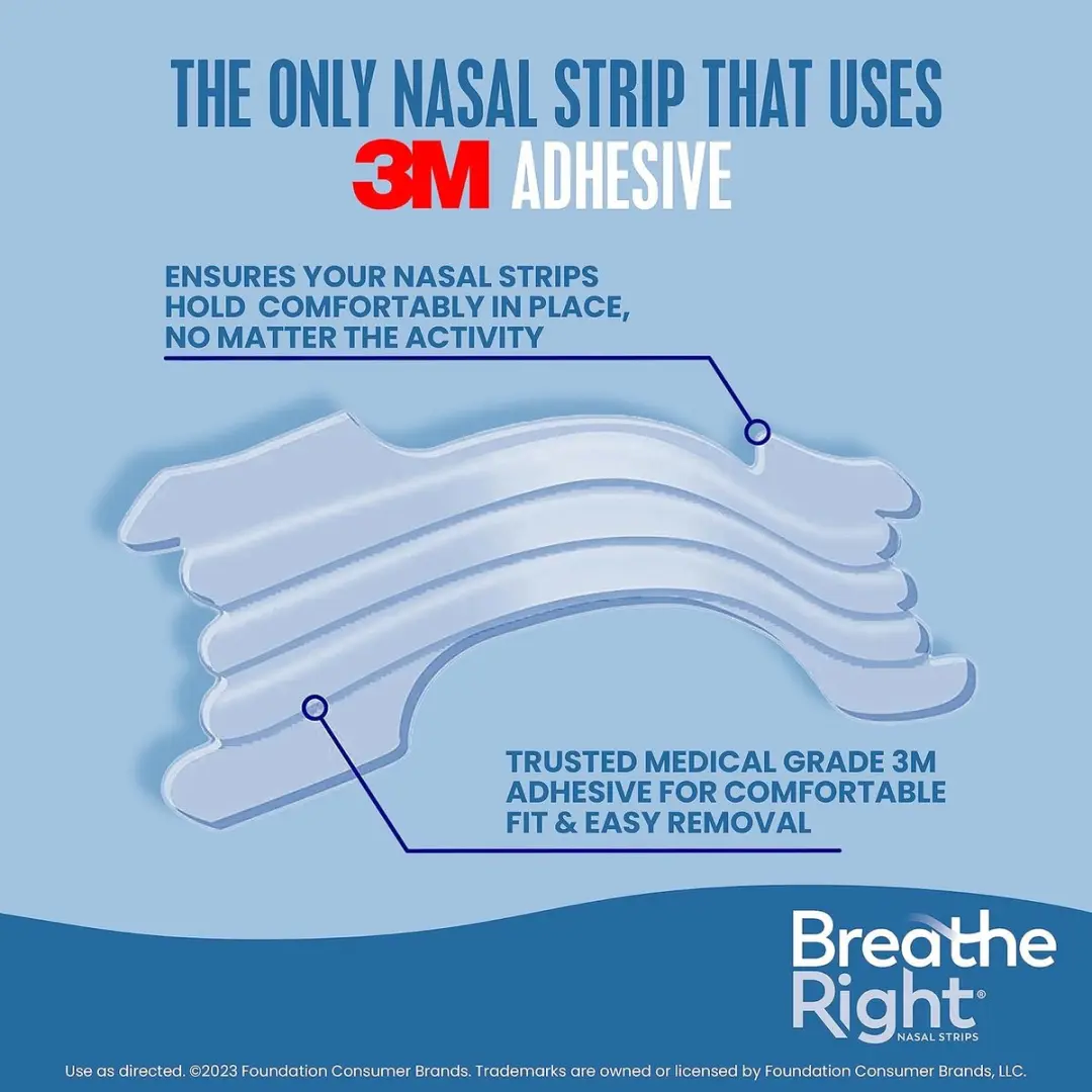 Breathe Right Extra Sterke Clear Neusstrips - 26 Stuks