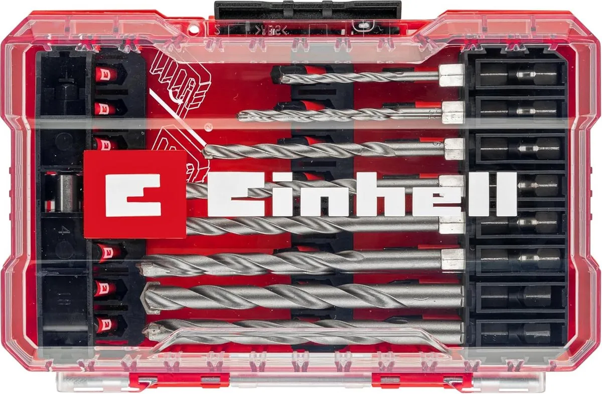 Einhell 108753 Boor- en bitassortiment 33-delig - Steen/Beton/Metselwerk