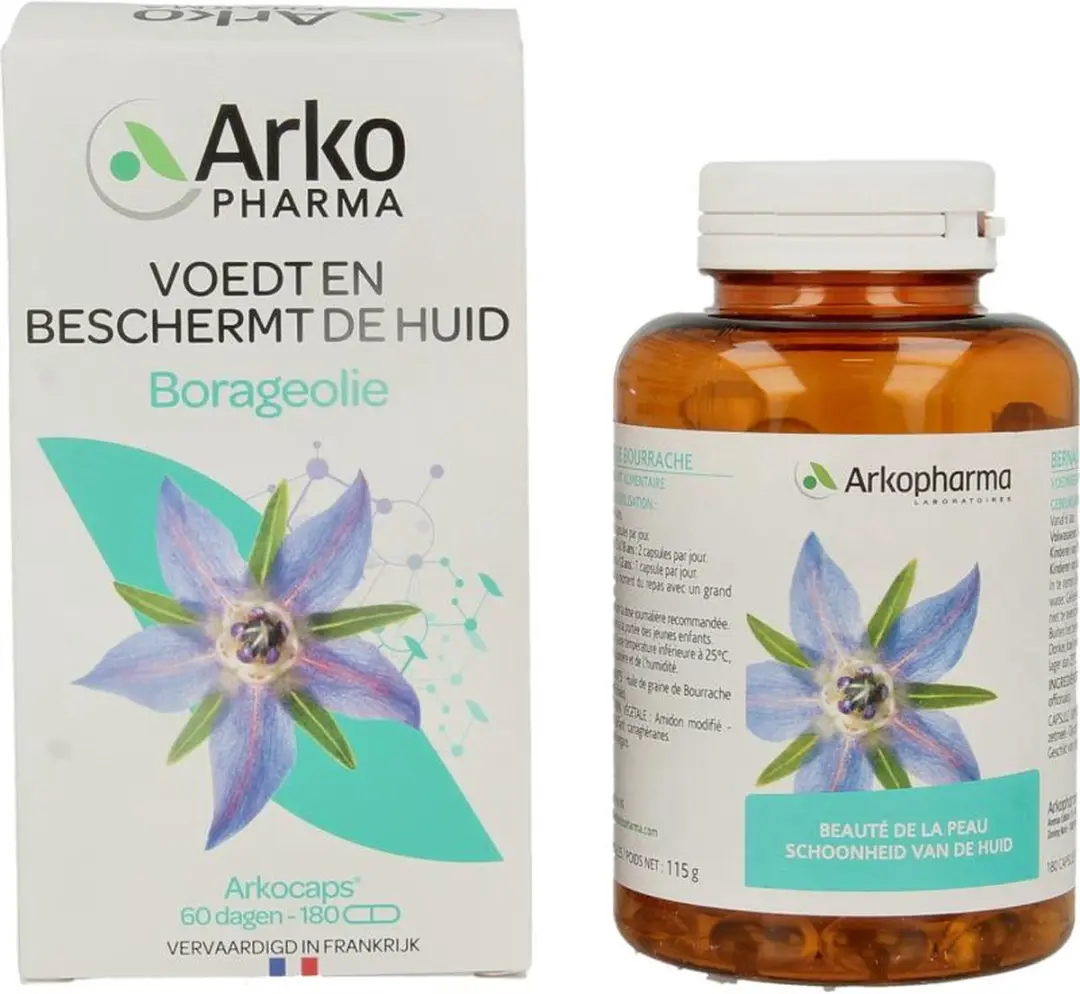 Arkopharma Borage Olie 180 Capsules