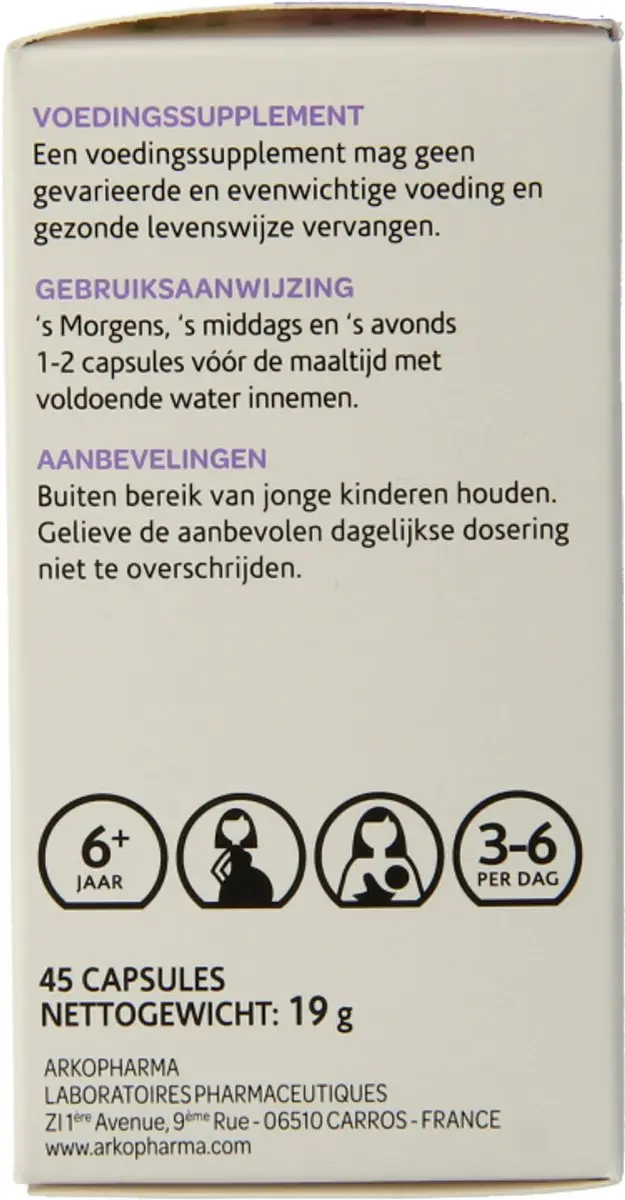 Arkopharma Acidophilus Complex 45 Stuks