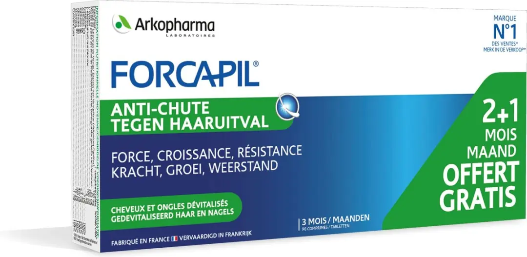 Arkopharma Forcapil Tegen Haaruitval 90 Tabletten