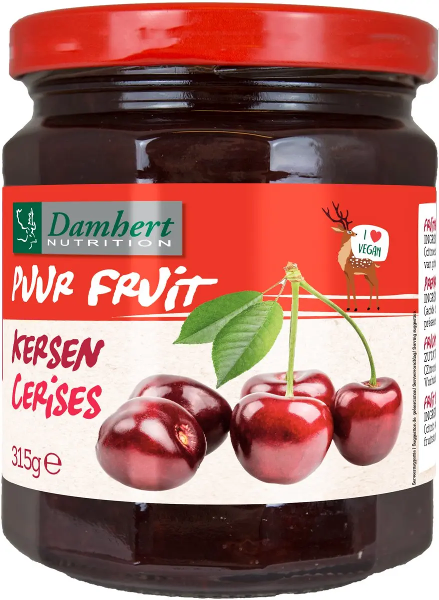 Damhert Tag Confit Kersen 315g
