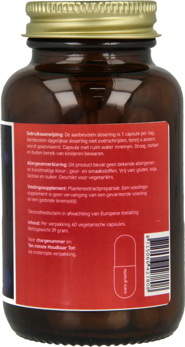 All Natural Iberus Maag Darm Formule 60 Vegetarische Capsules
