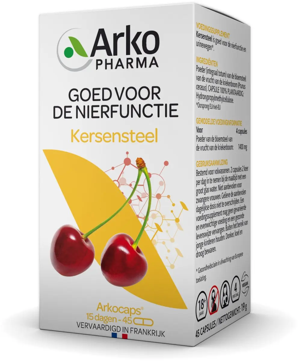 Arkopharma Kersensteel Capsules 45 Stuks