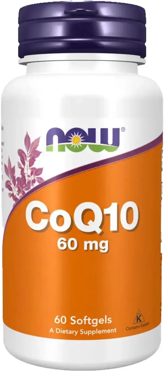 Now Foods CoQ10 60mg met Omega-3