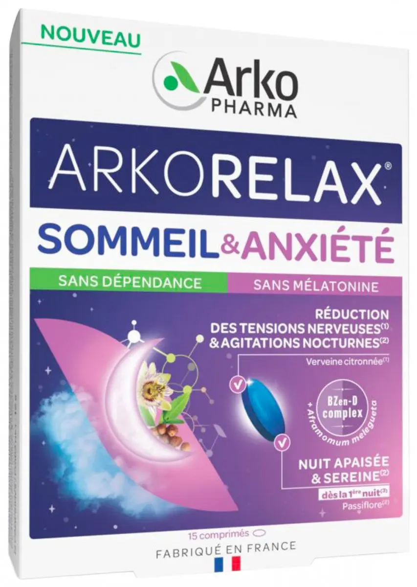 Arkopharma Arkorelax Slaap & Angst Tabletten
