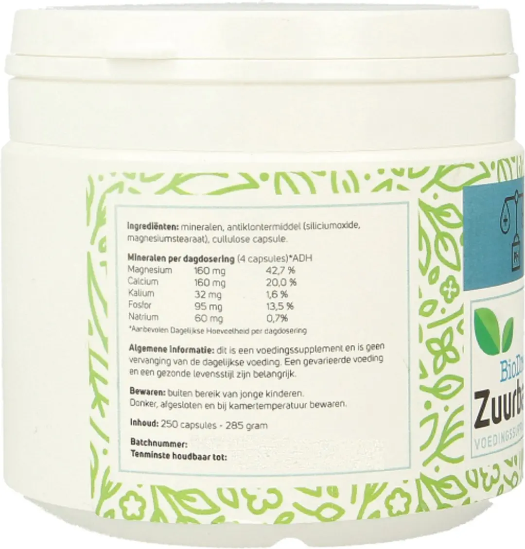 Biodream Zuur Base Balance 250mg