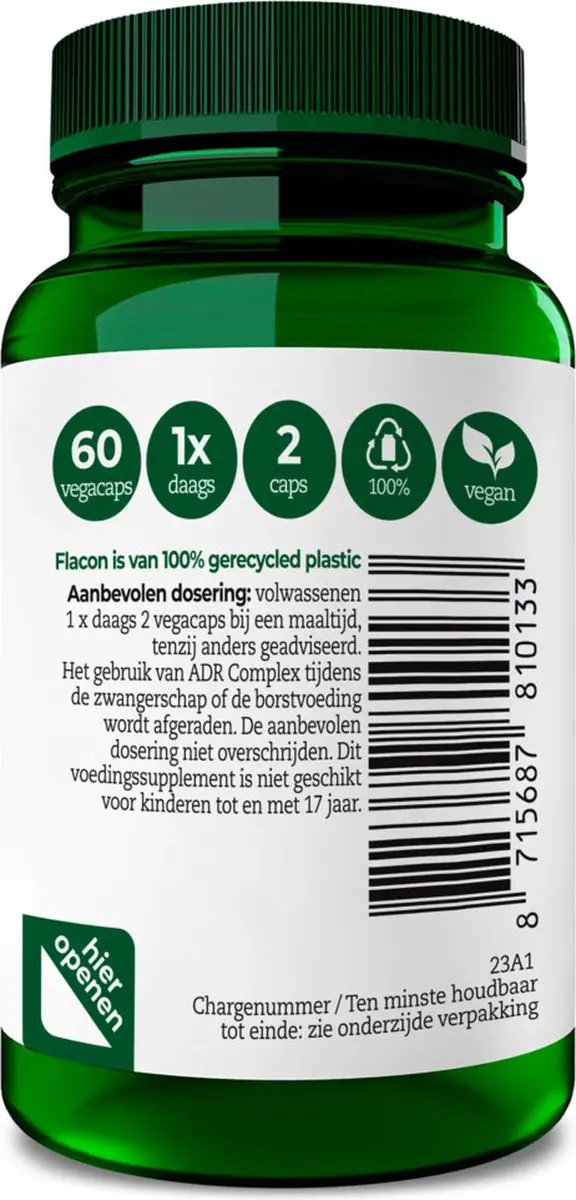 AOV 1013 ADR Complex 60 Vegacapsules