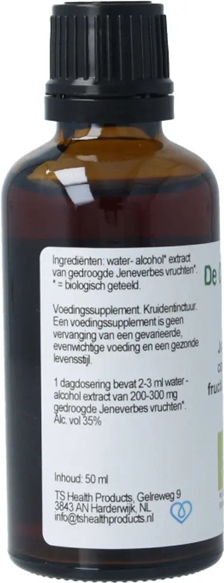Cruydhof Juniperus communis Jeneverbes Tinctuur Bio 50ml