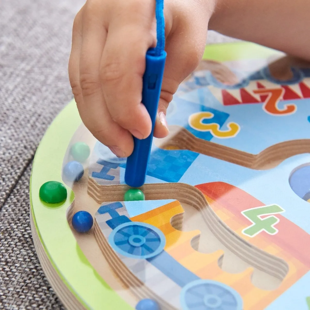 Haba Magneetspel Telprettrein - Multicolor
