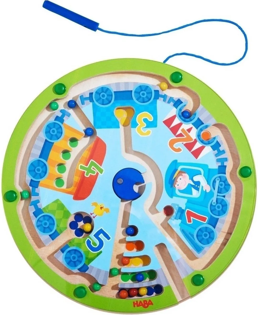 Haba Magneetspel Telprettrein - Multicolor