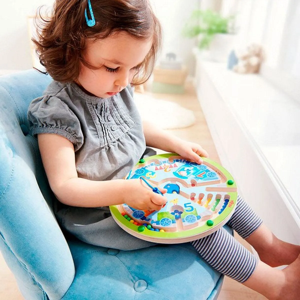 Haba Magneetspel Telprettrein - Multicolor