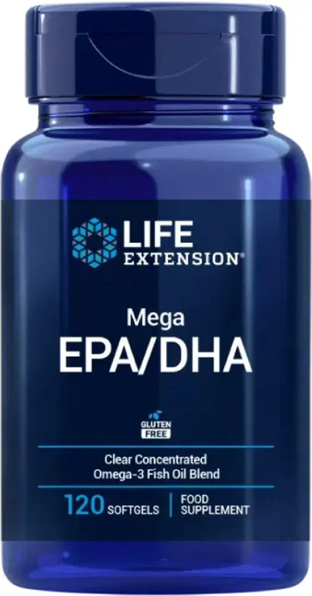 Life Extension Mega EPA/DHA Visolie 120 Softgels