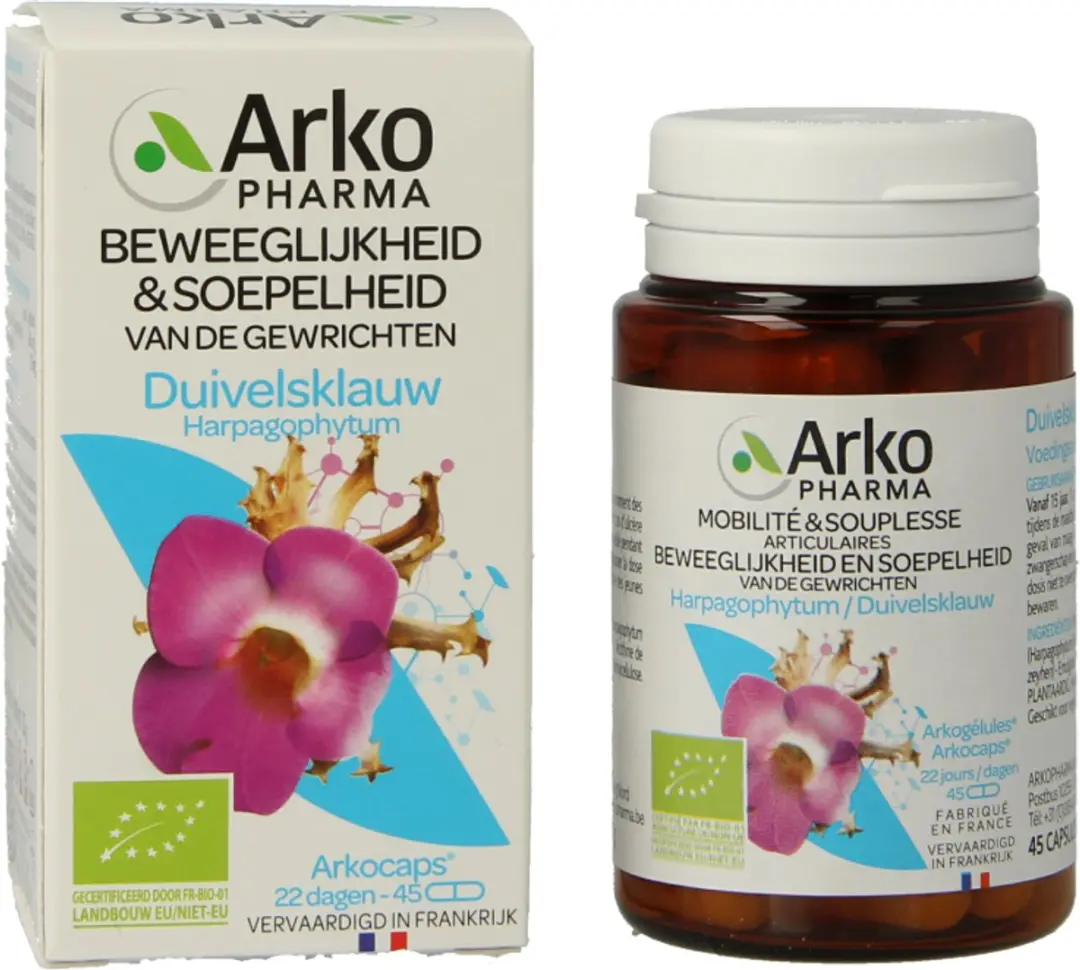 Arkocaps Duivelsklauw Voedingssupplement 45 Capsules