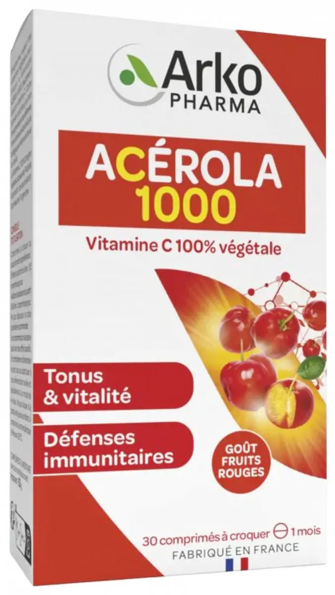 Arkopharma Azinc Acerola 1000 Kauwtabletten