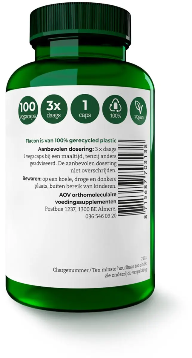 AOV Vitamine C 500 - 180 Stuks (2x90) - Voordeelverpakking