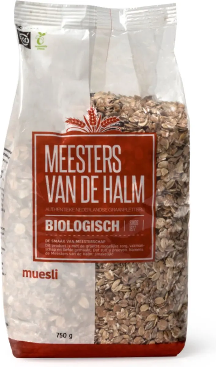 De Halm Muesli Standaard 750g