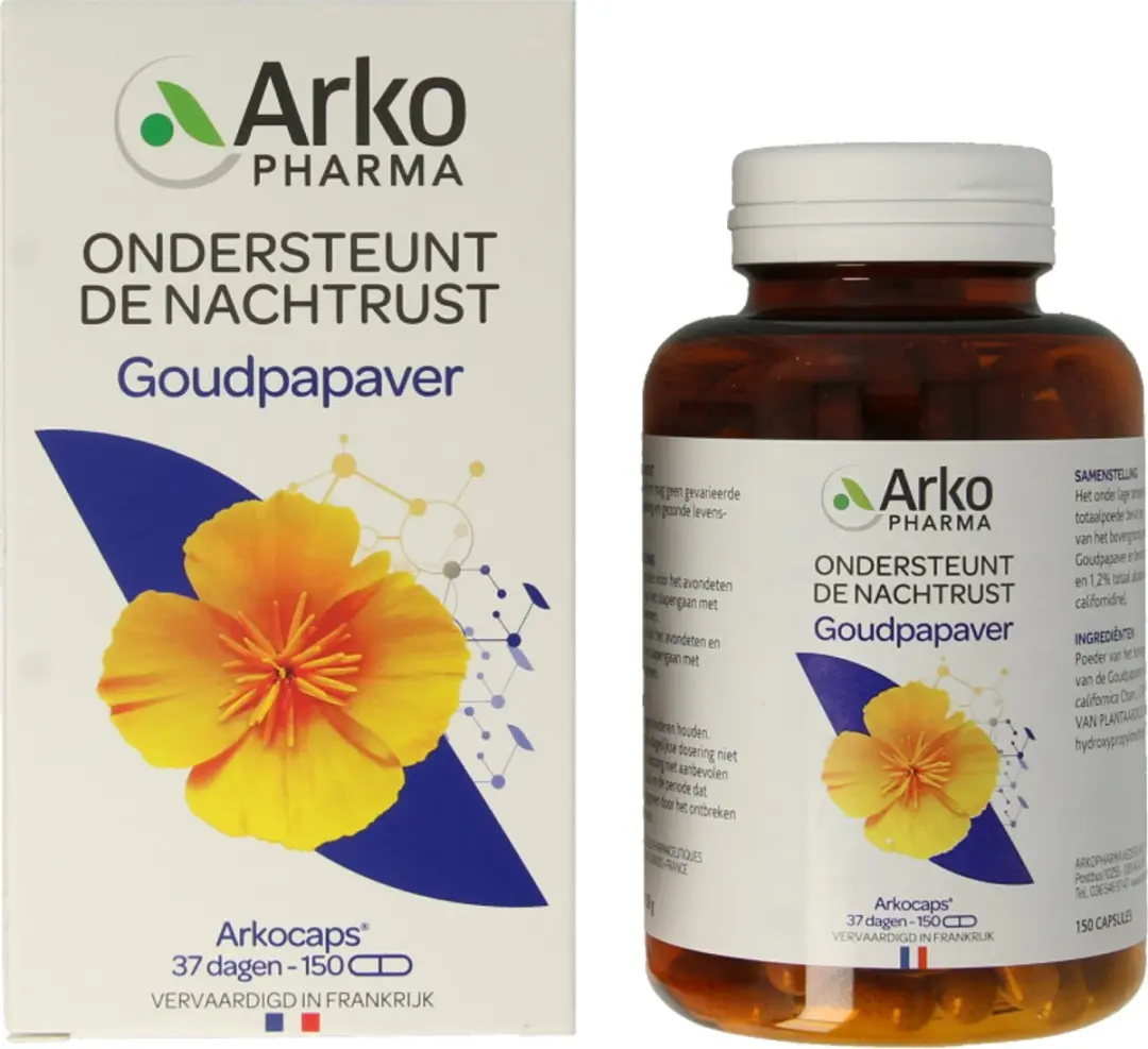 Arkopharma Arkocaps Goudpapaver 150 Capsules