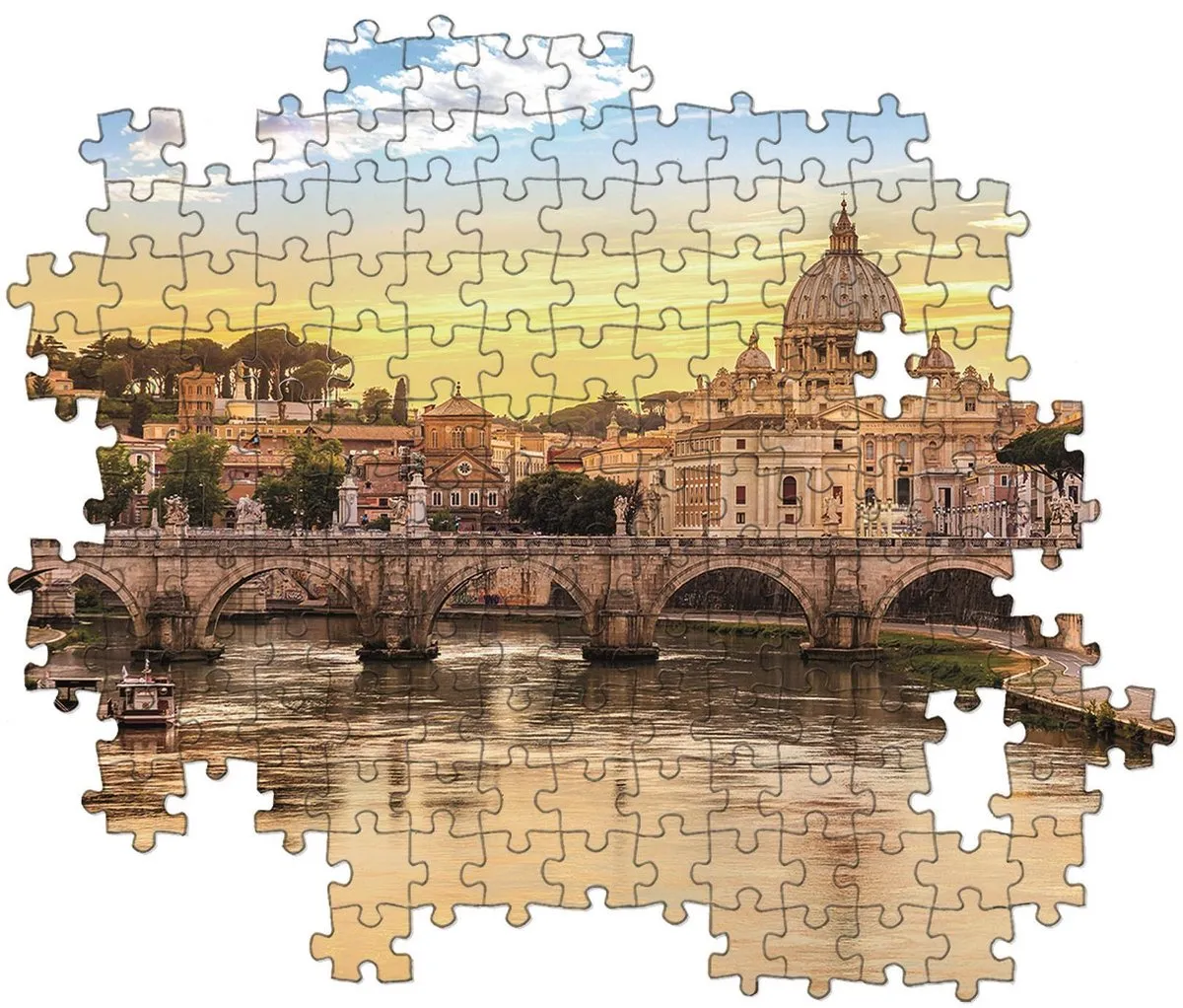 Clementoni Puzzel Uitzicht op Rome 1500 Stukjes - Multi Kleur