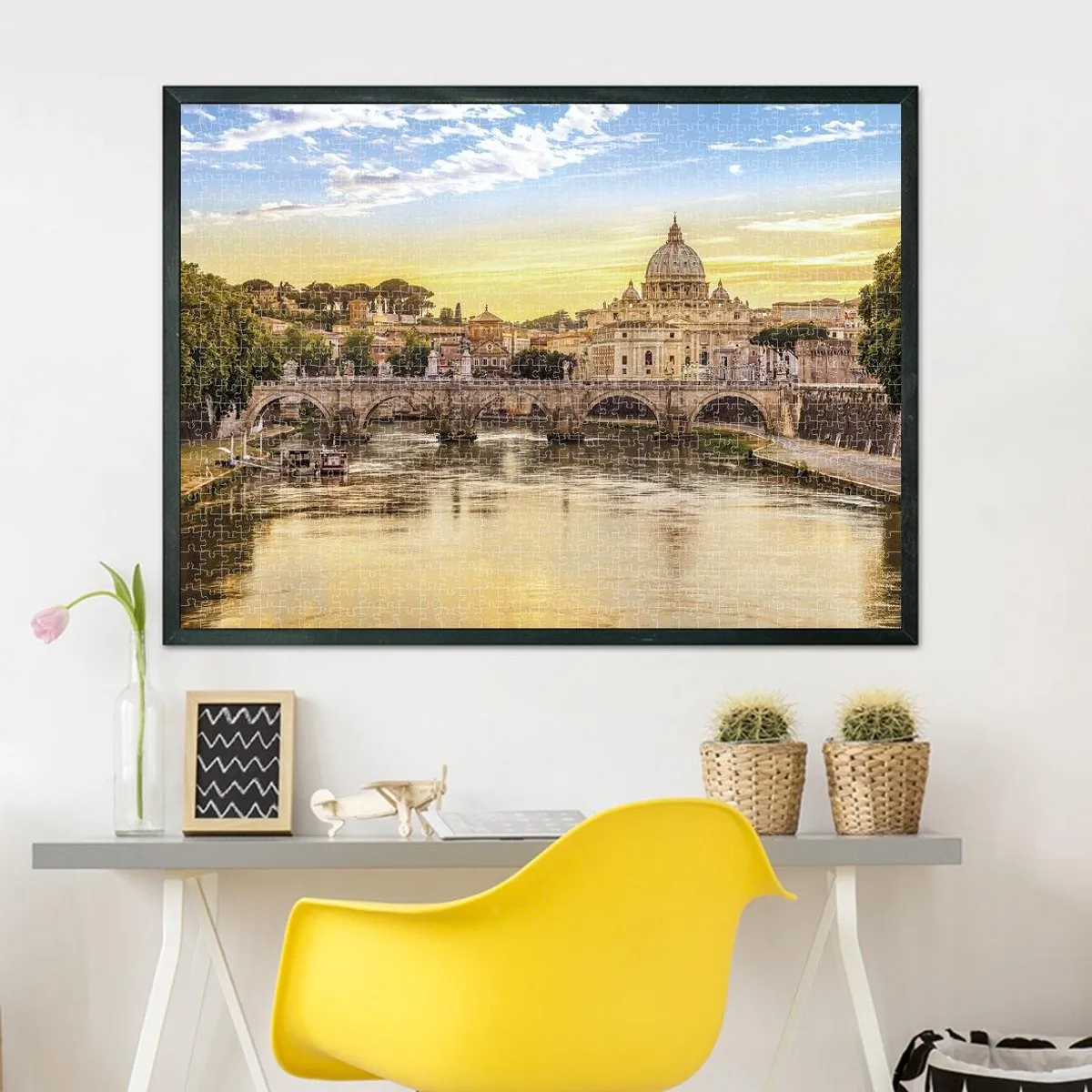 Clementoni Puzzel Uitzicht op Rome 1500 Stukjes - Multi Kleur