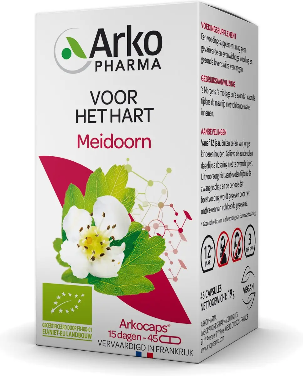 Arkopharma Meidoorn Capsules 45 Stuks