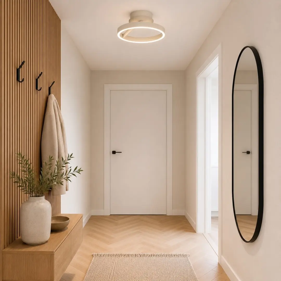 Freelight Pilota Plafondlamp Crème Ø30cm - 23W LED 900 Lumen