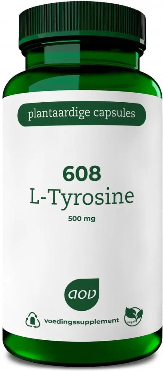 AOV L-Tyrosine 500mg 60 Capsules