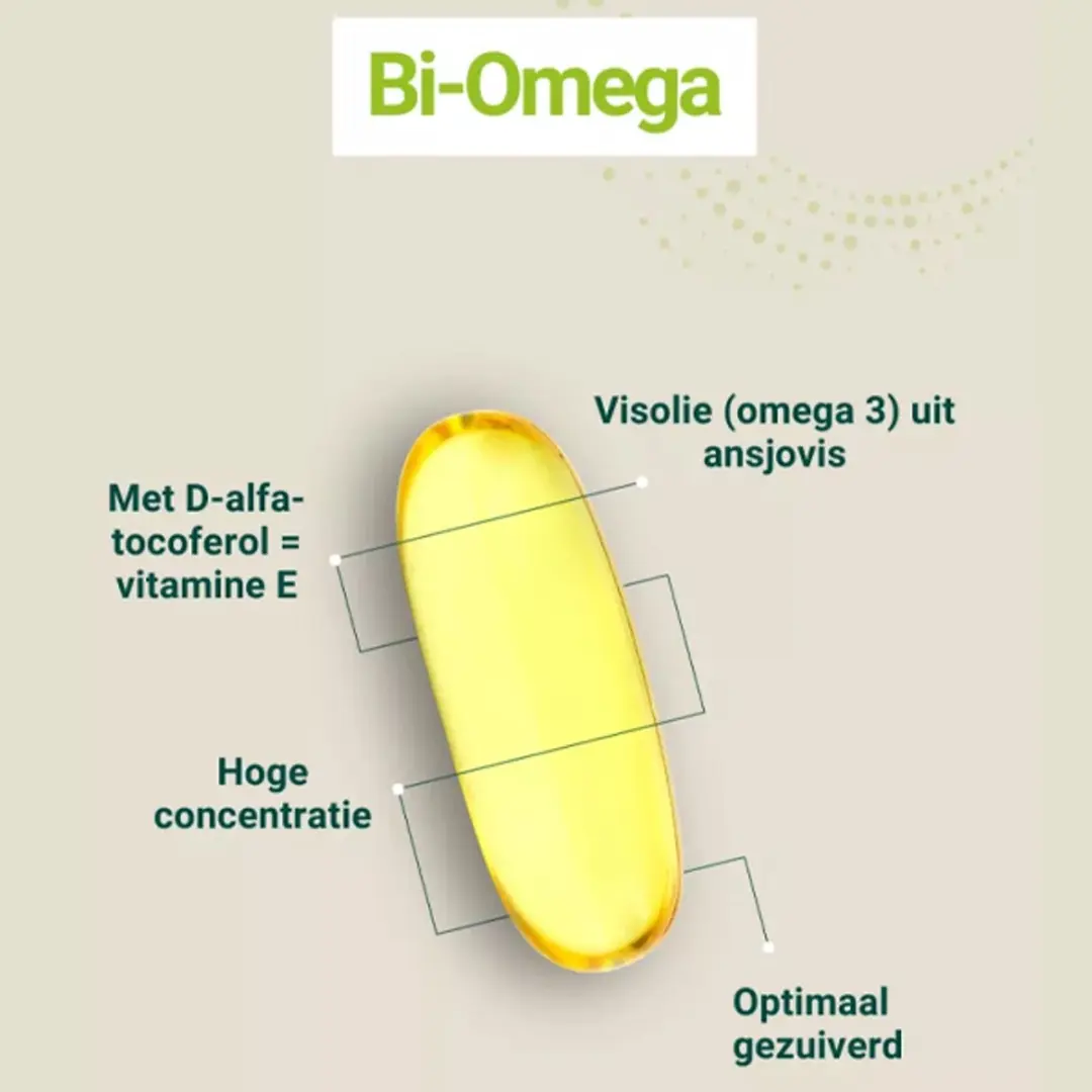 Biotics Bi-Omega 1000 Omega-3 Capsules 90 Stuks