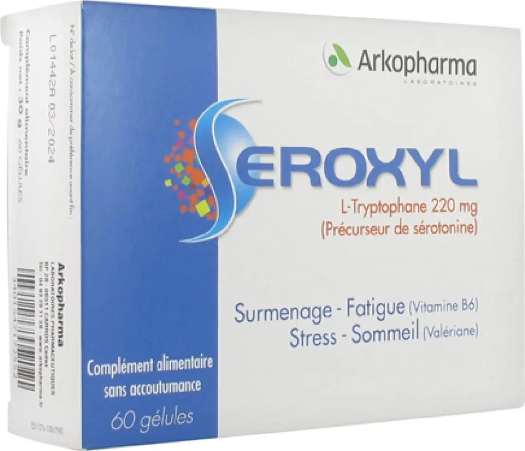 Arkopharma Seroxyl Vermoeidheid Stress 60 Capsules