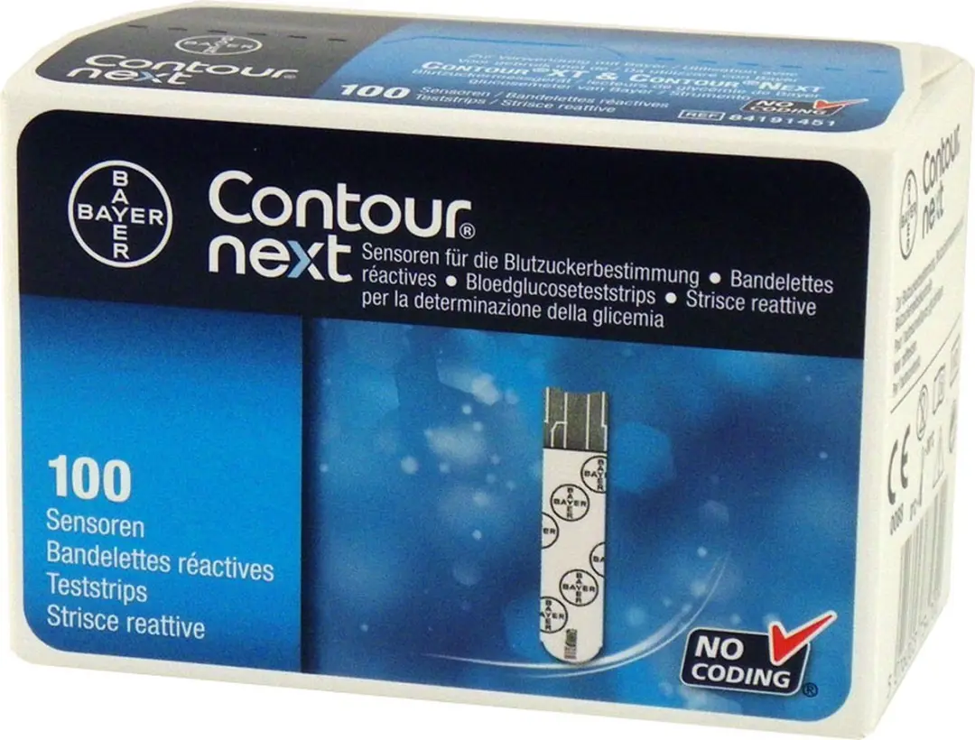 Bayer Contour Next 100 Teststrips
