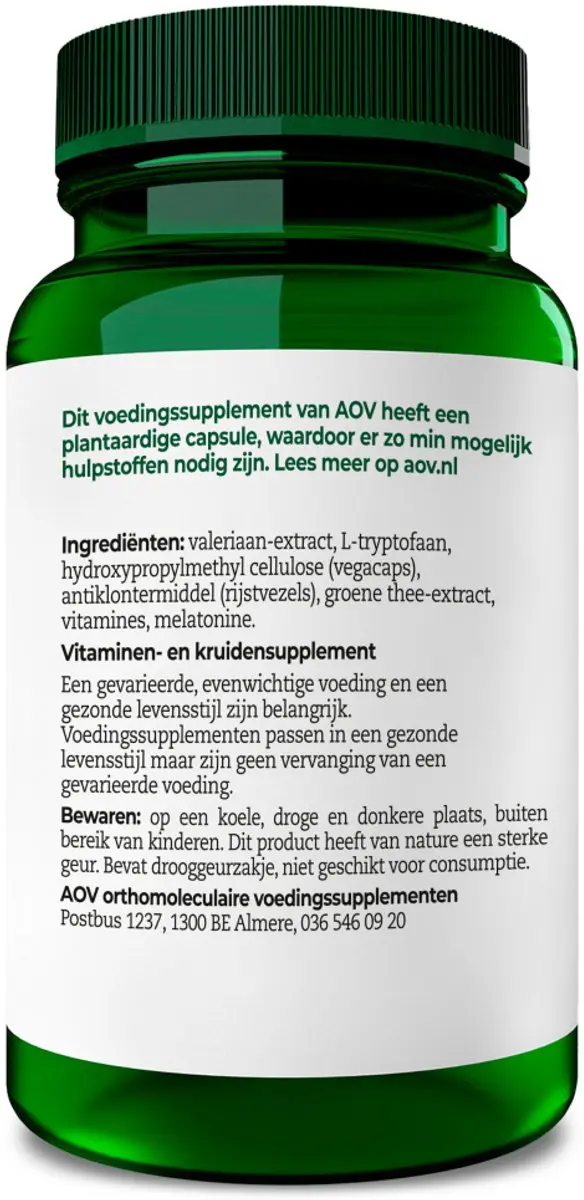 AOV Slaapnorm 1002 Vegacapsules - 30 Stuks