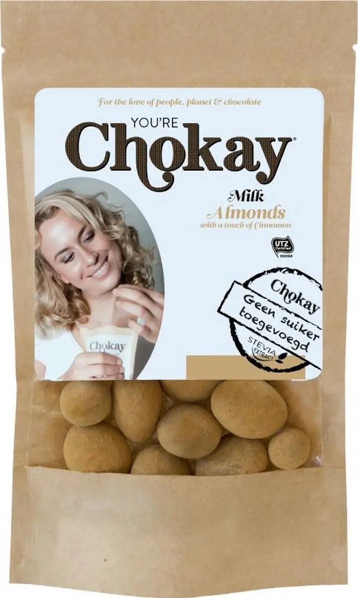 Chokay Amandel Kaneel 110g - afbeelding 6 van 6