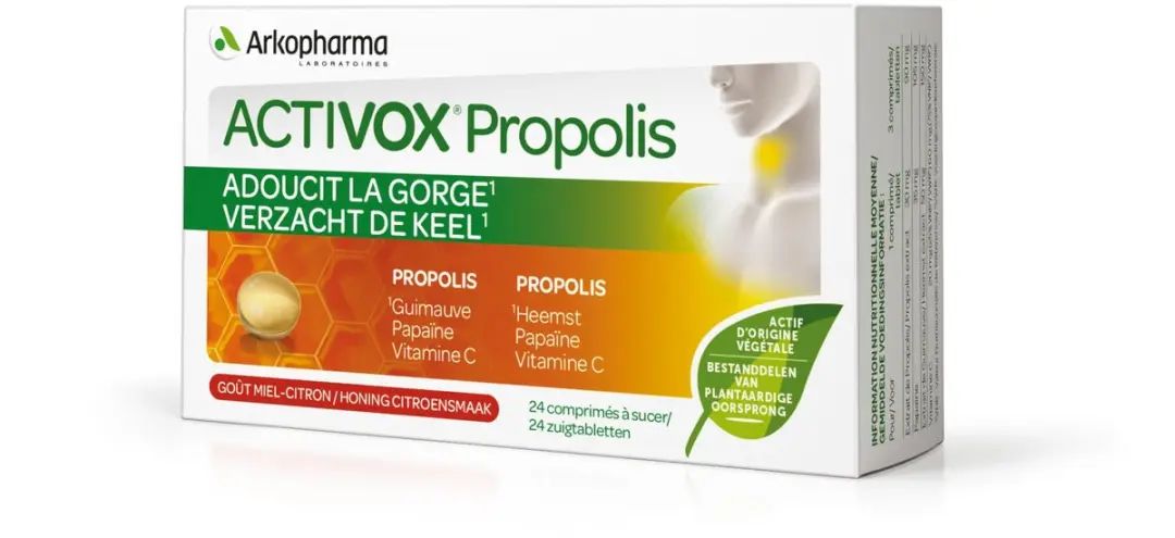 Arkopharma Activox Propolis Lutschtabletten 24 Stuks