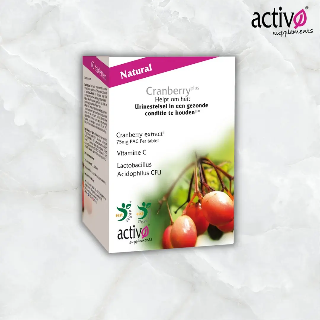 Activo Cranberry Plus 60 Tabletten