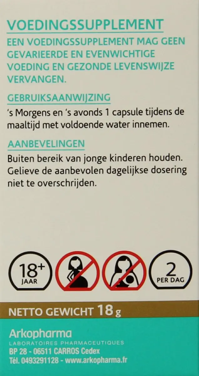 Arkopharma Rode Klaver Capsules - 45 Stuks