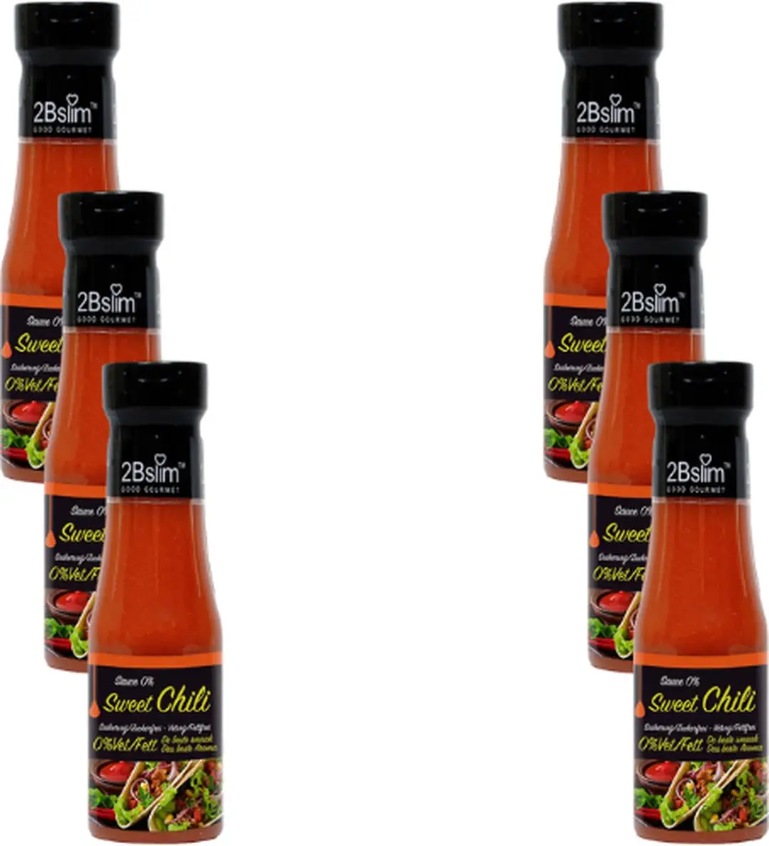 2BSlim Sweet Chilisaus 6x250ml