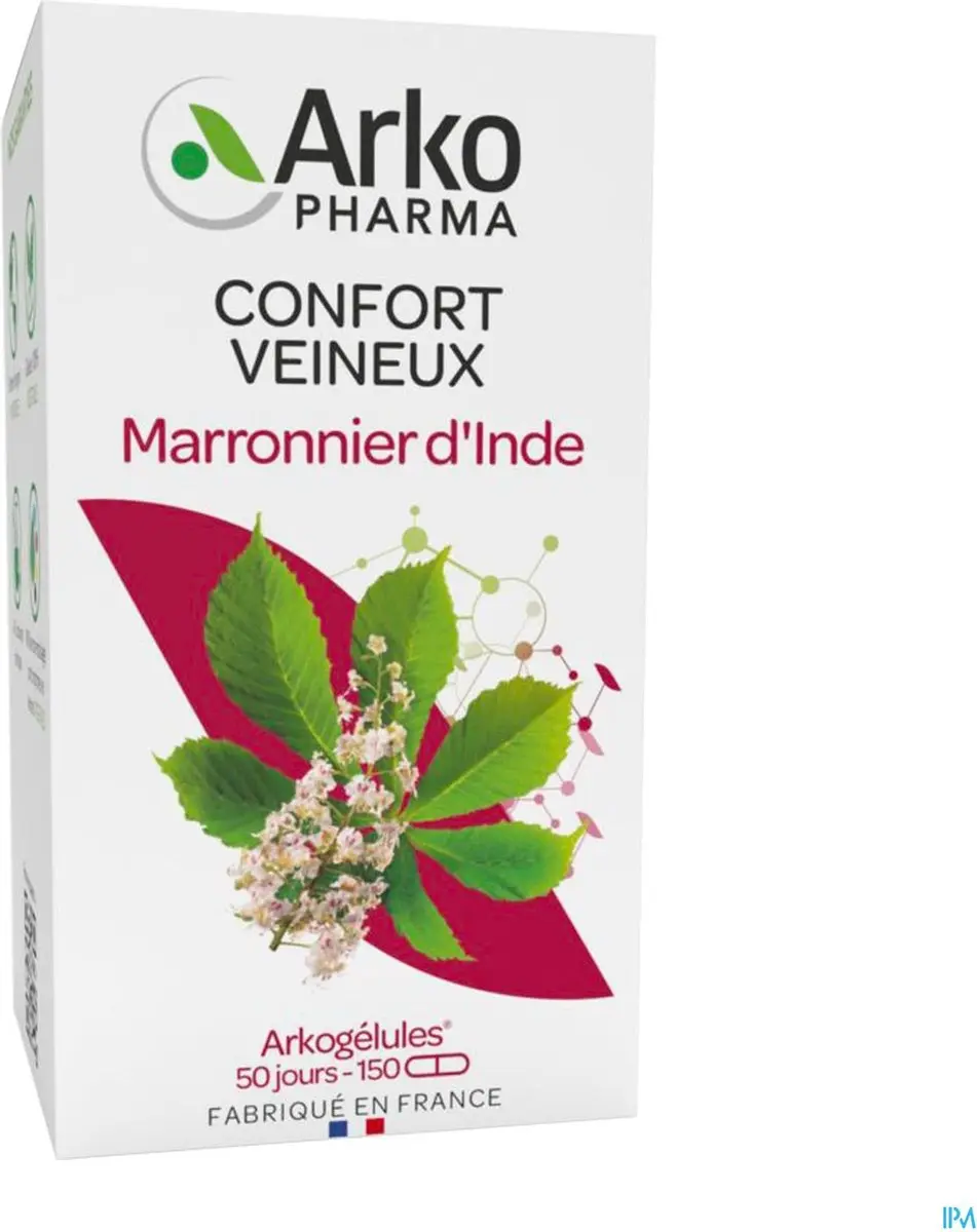Arkopharma Arkocaps Wilde Kastanje Bio 45 Capsules
