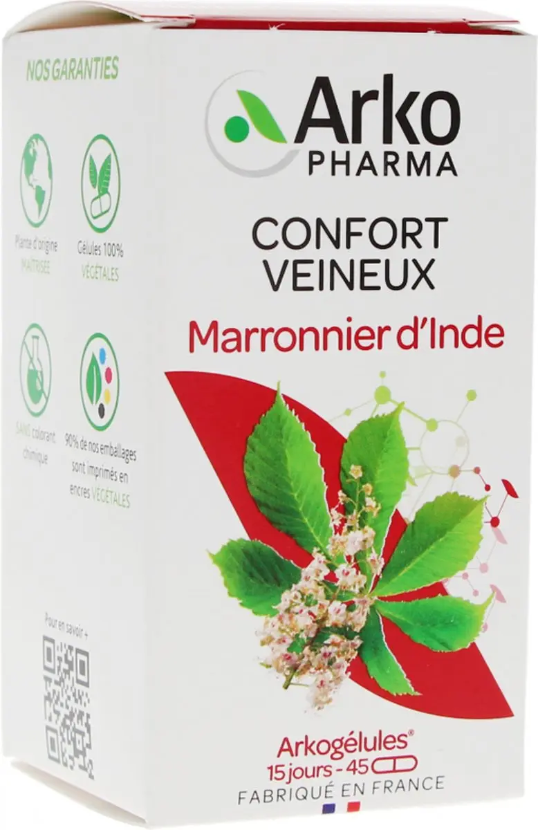 Arkopharma Arkocaps Wilde Kastanje Bio 45 Capsules