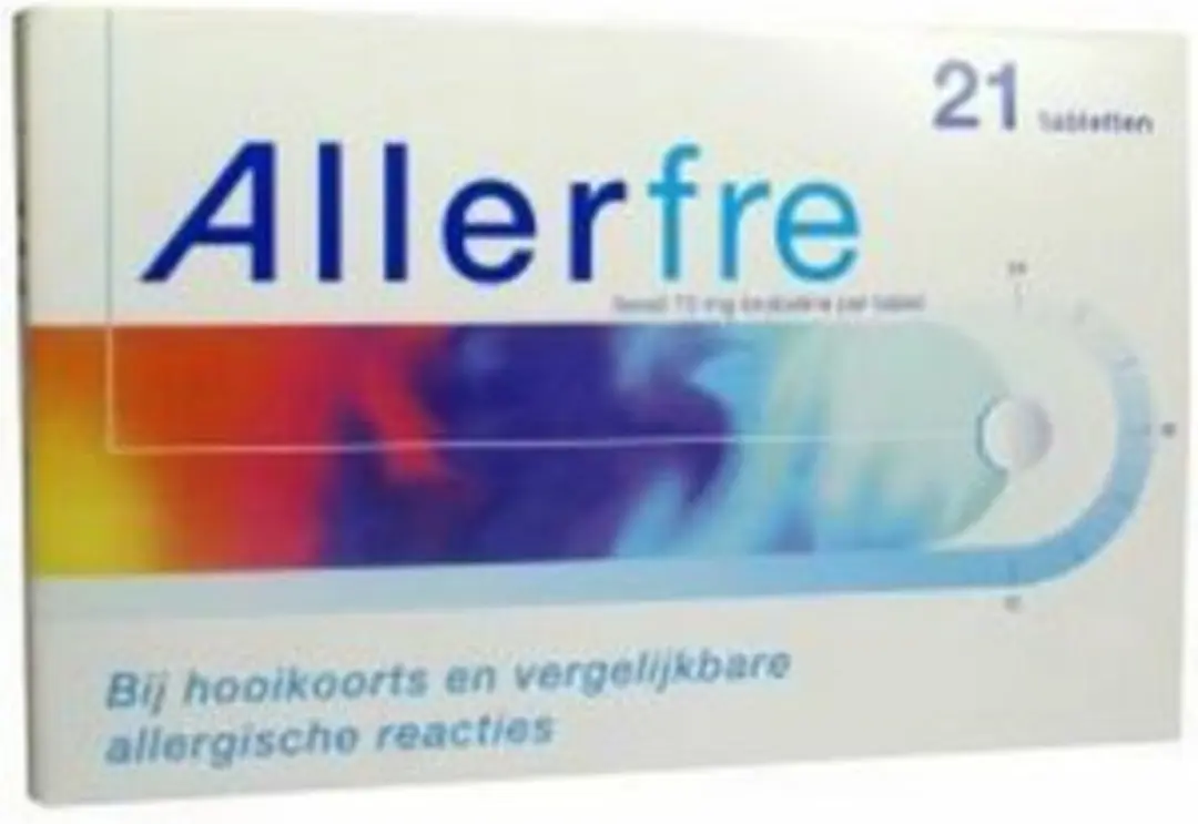 Allerfre Tabletten 10mg - 21 Stuks