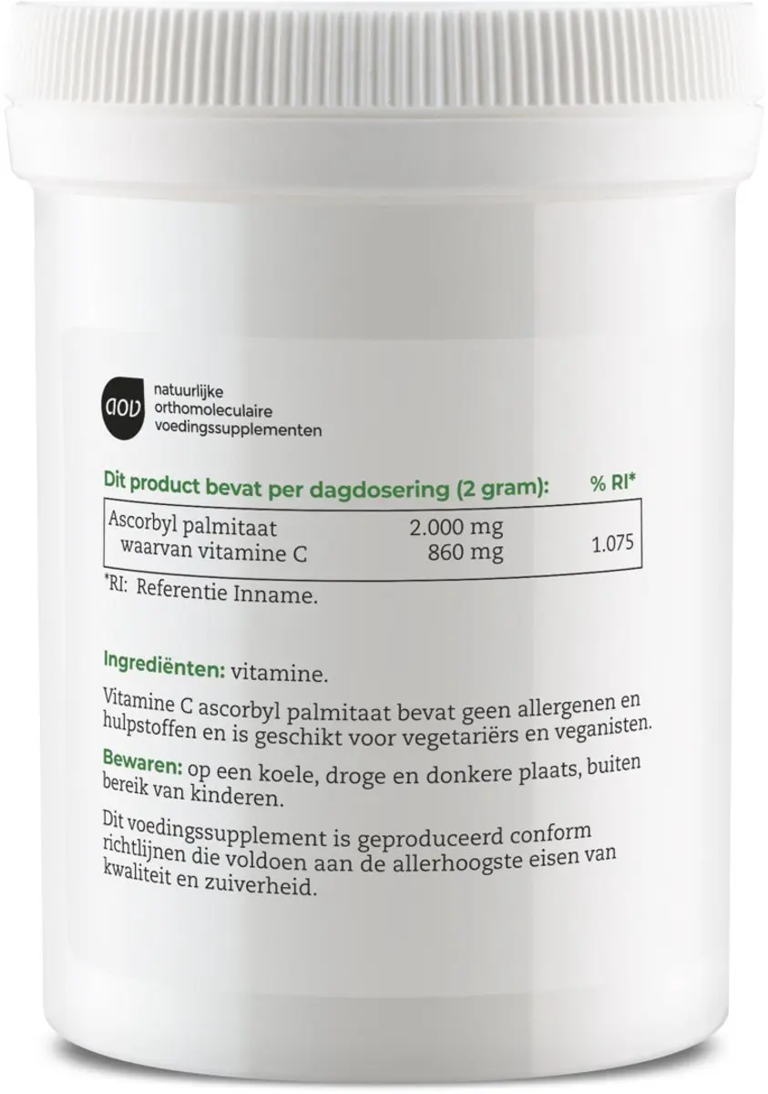AOV Vitamine C Ascorbyl Palmitaat 60g